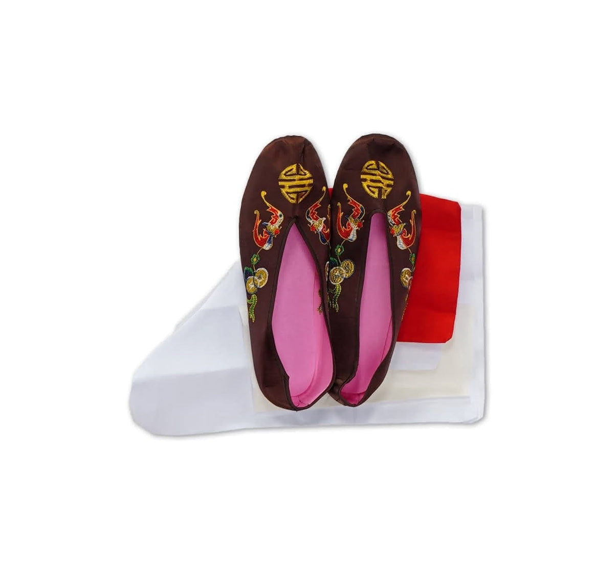 Traditional Funeral Tang Style Shoes - Female (女唐裝鞋)