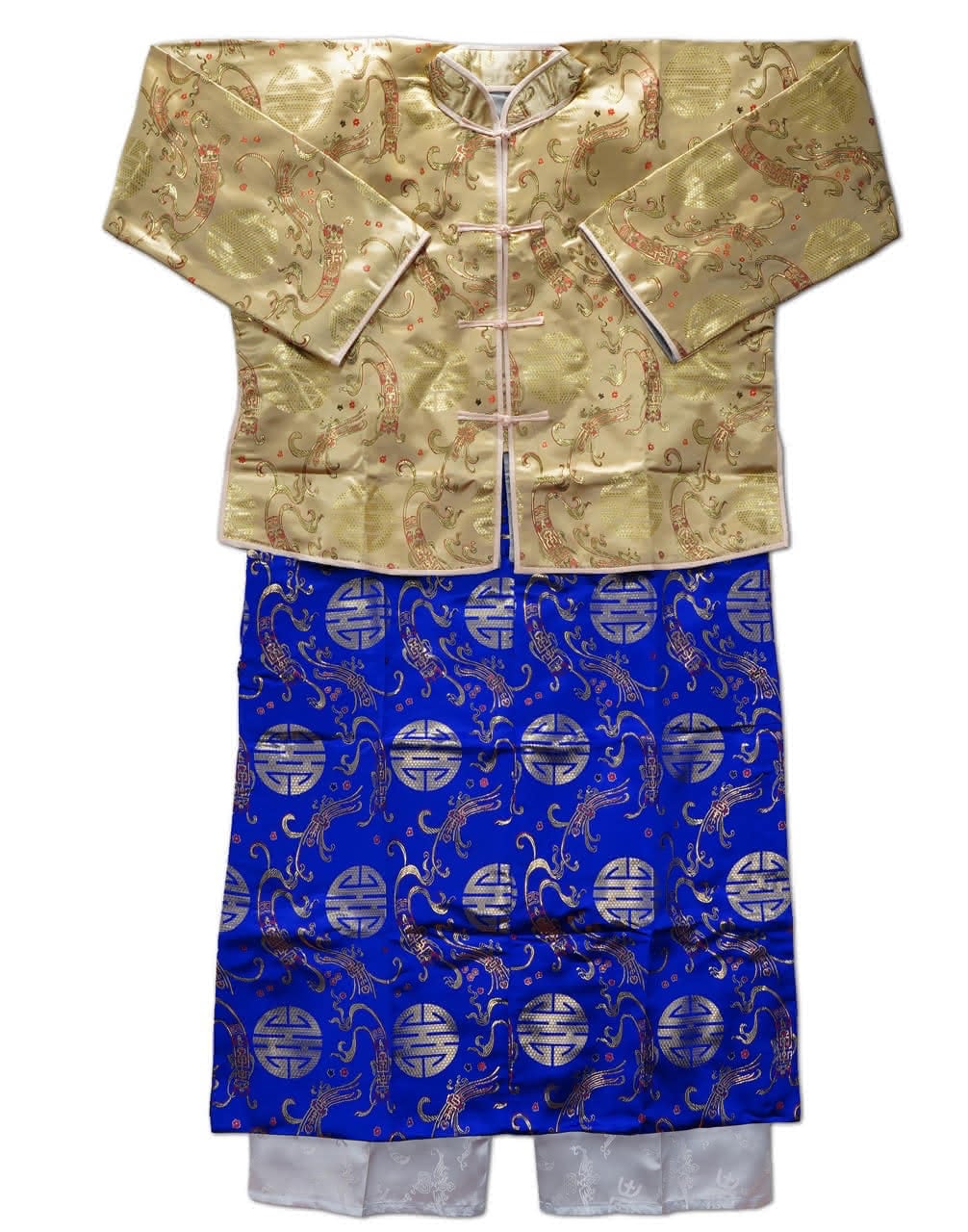 Male Burial Clothing - Gold (男壽衣/金色)