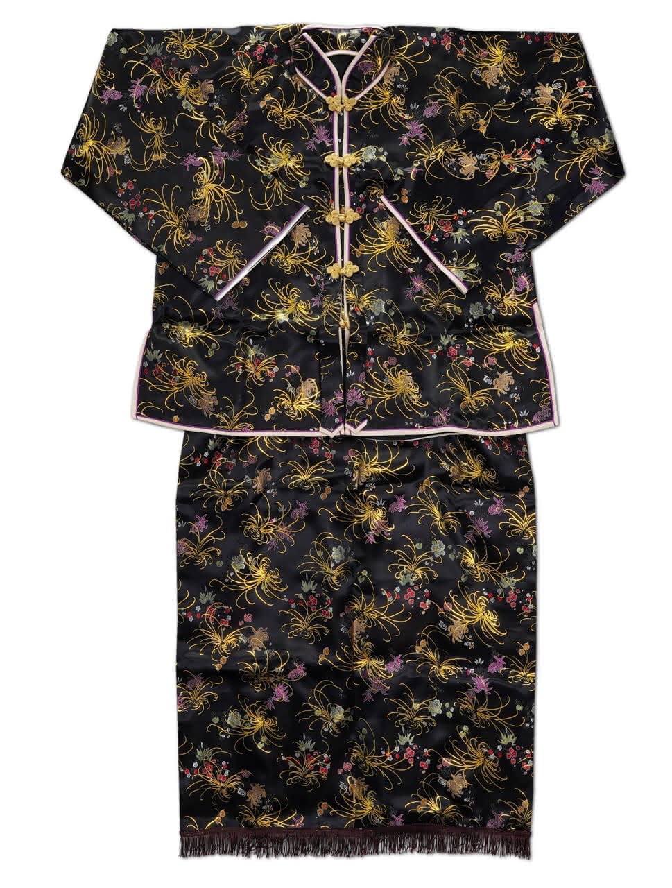 Female Burial Clothing - Black, Brown or Burgundy (女壽衣/黑色/咖啡色/棗紅)