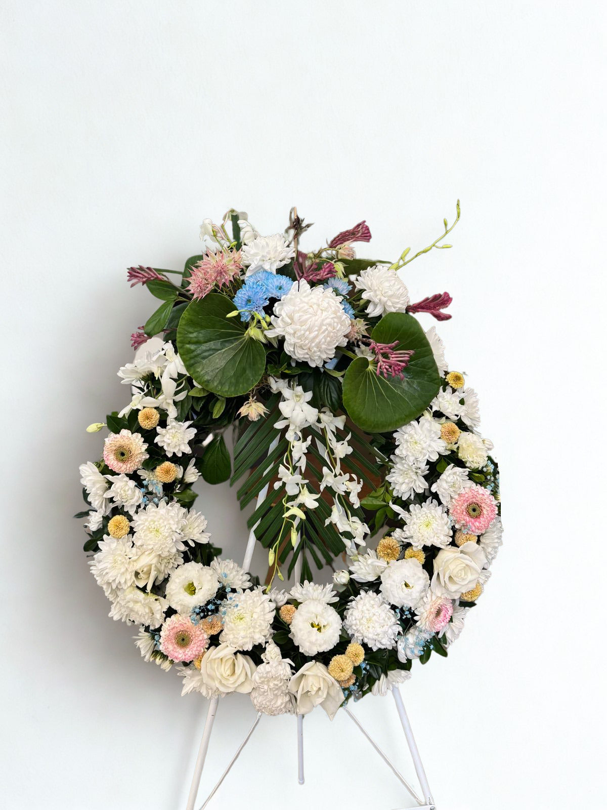 Wreath with Spray