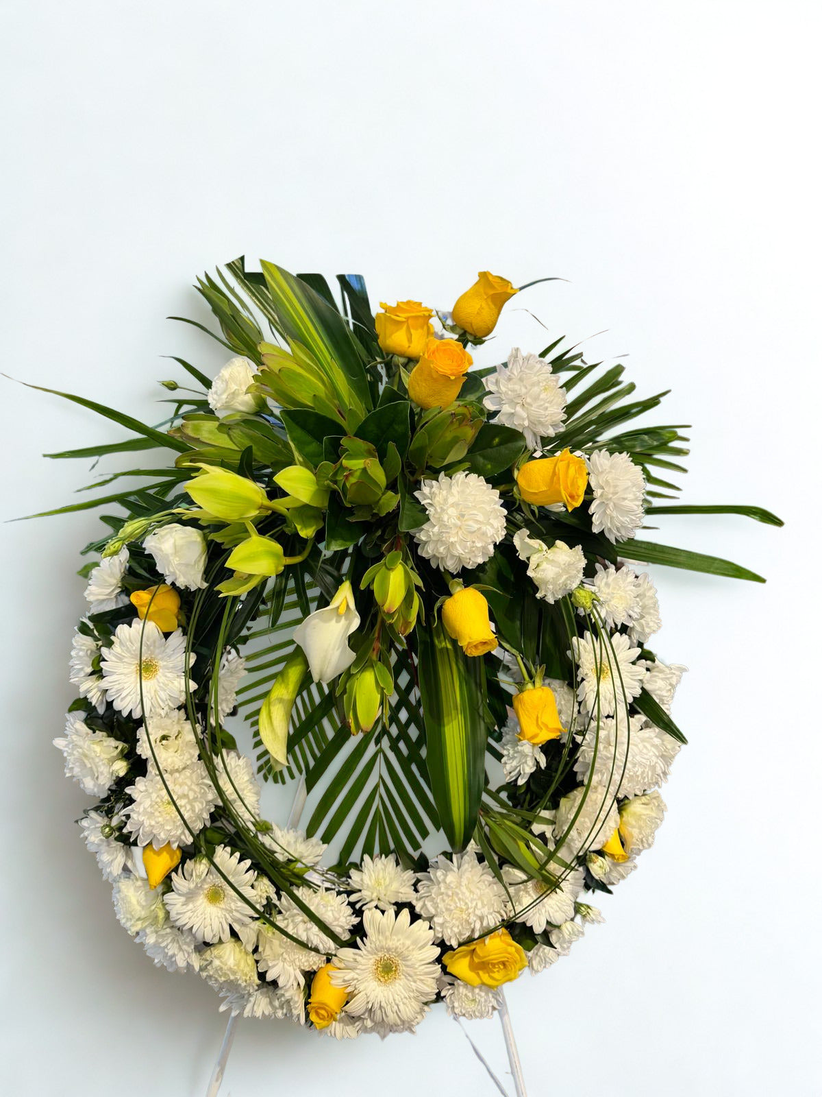 Wreath with Spray