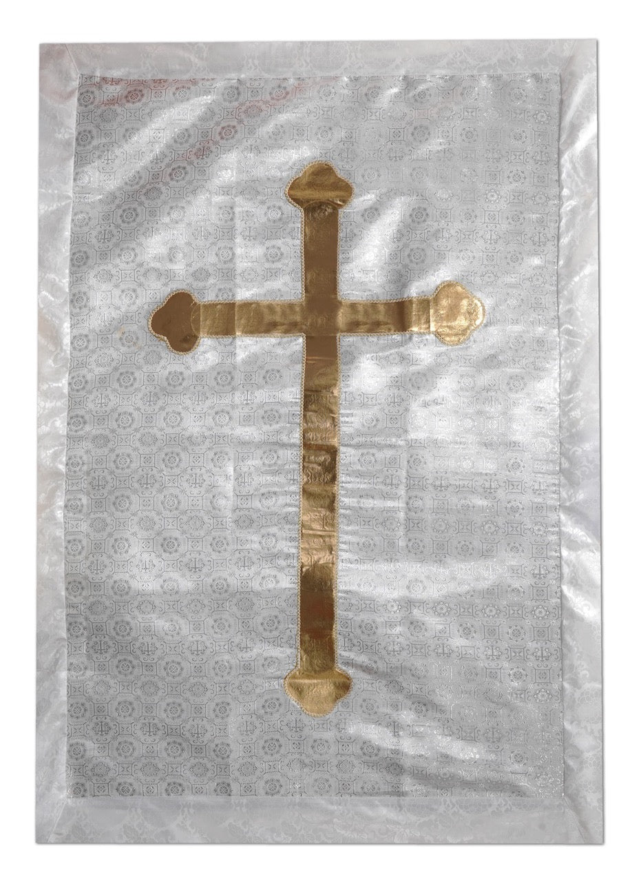 Gold Cross Funeral Blanket (十字被)