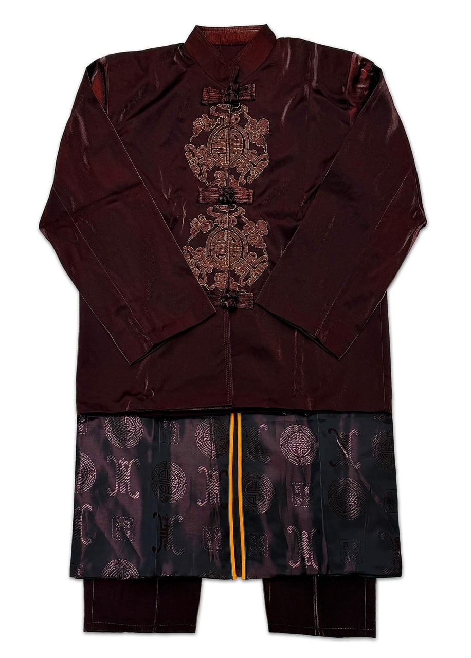 Luxury Male Burial Clothing (男裝金䤼福壽壽衣套裝)
