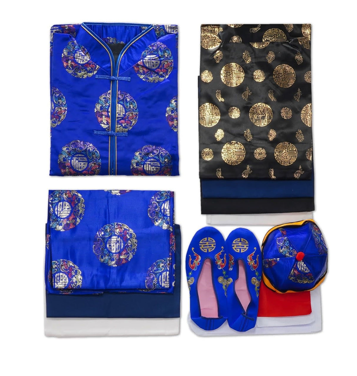 Male Burial Clothing - Blue (男壽衣/藍色)