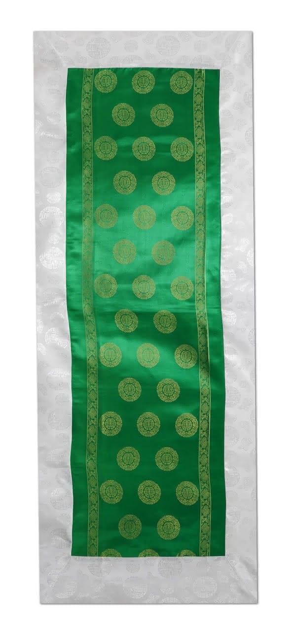Traditional Offspring Blanket (彩色花綢薄子孫被)