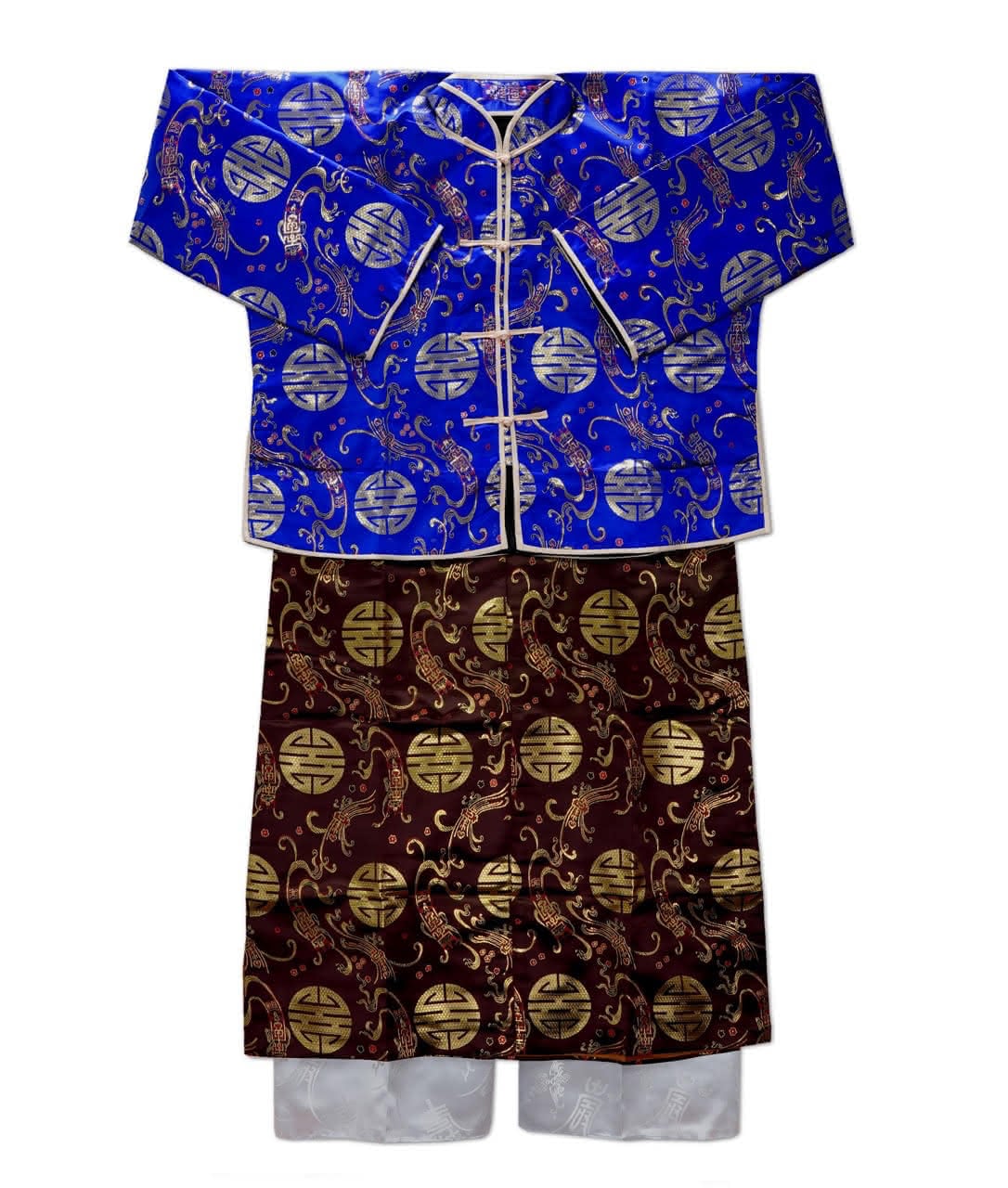 Male Burial Clothing - Royal Blue (男壽衣/藍色)