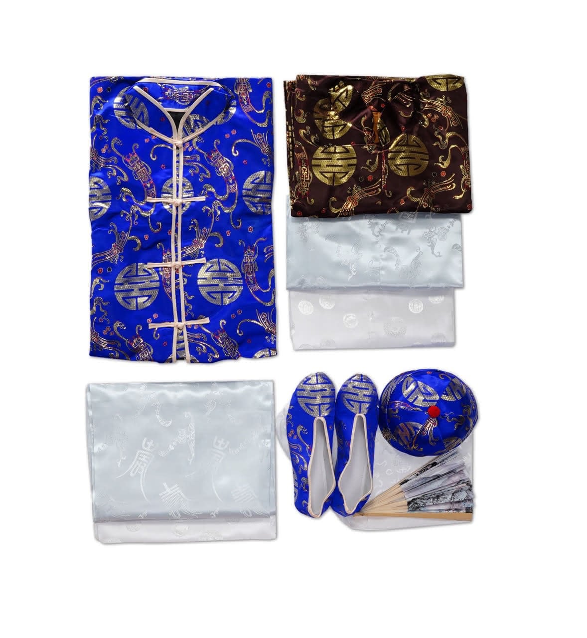 Male Burial Clothing - Royal Blue (男壽衣/藍色)