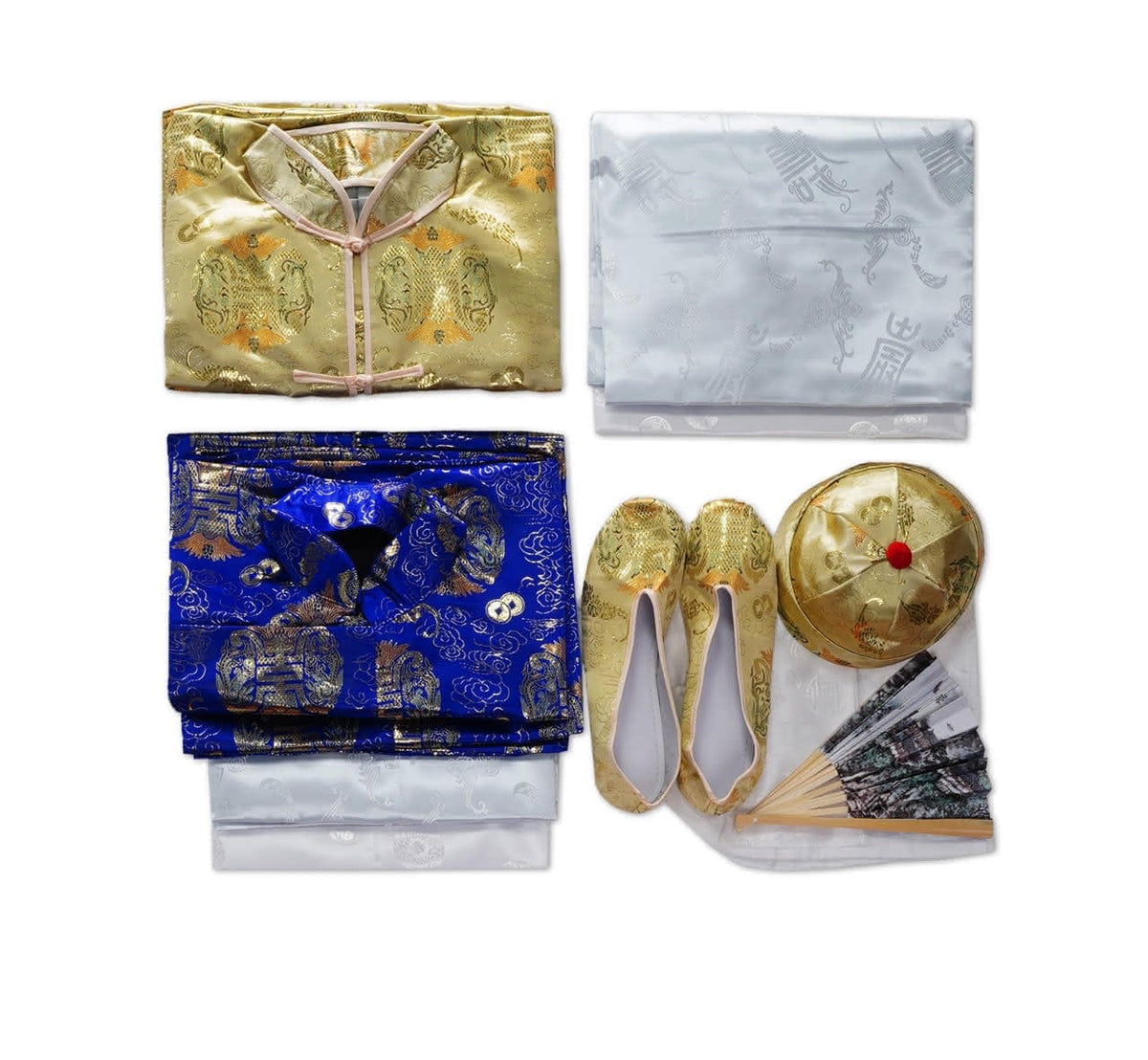 Male Burial Clothing - Gold (男壽衣/金色)