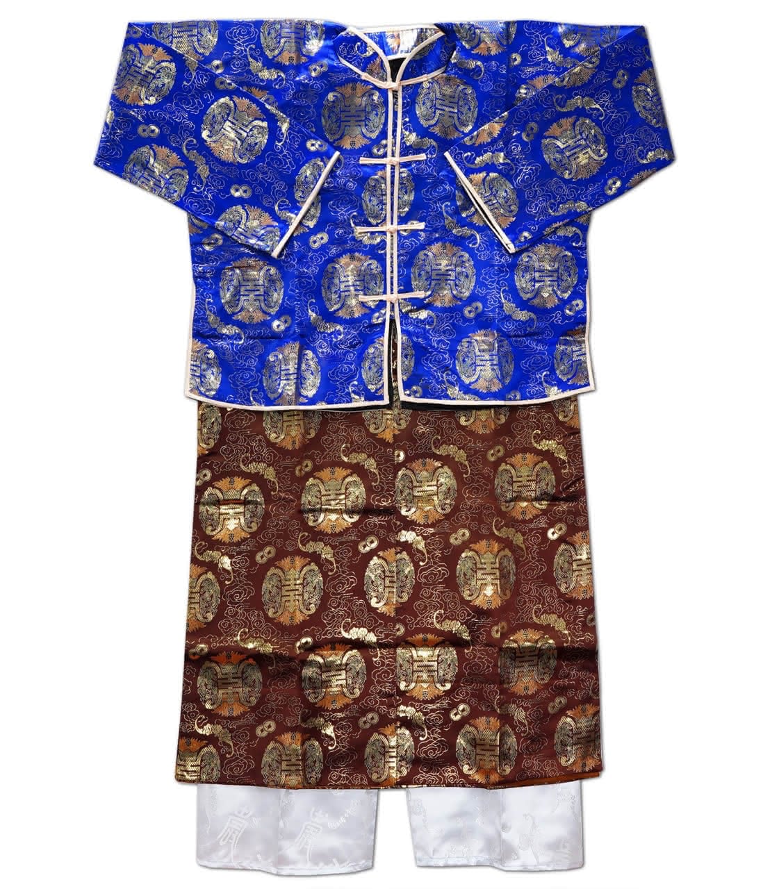 Male Burial Clothing - Royal Blue (男壽衣/藍色)