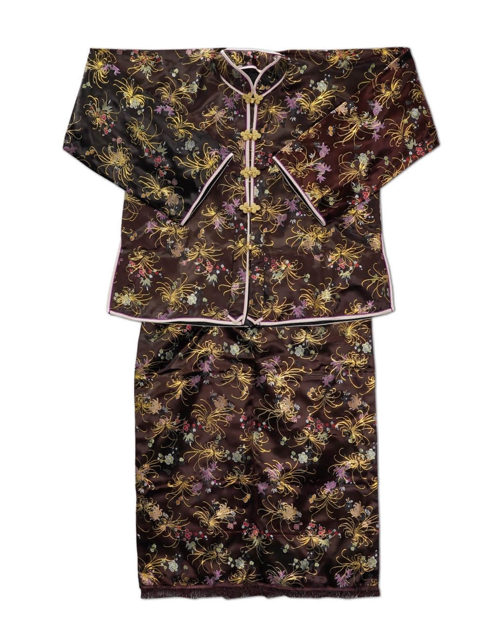 Female Burial Clothing - Black, Brown or Burgundy (女壽衣/黑色/咖啡色/棗紅)